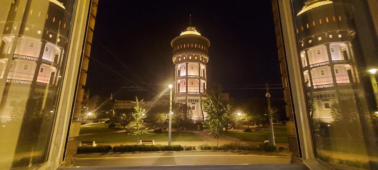 Tower Szeged Belvárosi Exkluzív Panorámás Apartman Esterno foto